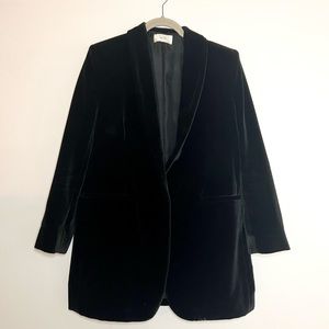 The Row Velvet Blazer
